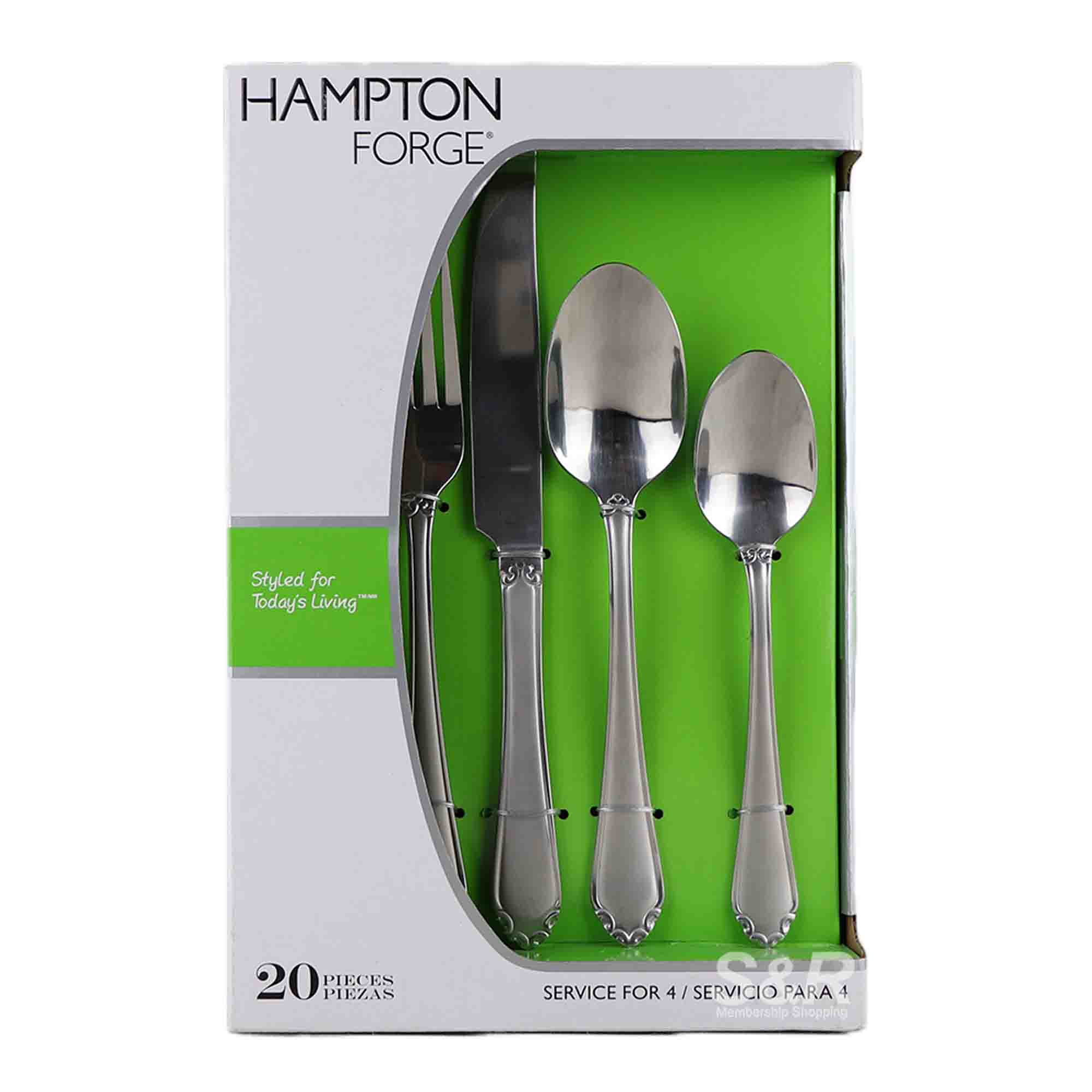 Hampton Forge Flatware Set 20pcs Hampton Forge Flatware Set 20pcs